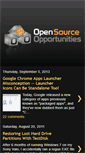 Mobile Screenshot of blog.opensourceopportunities.com